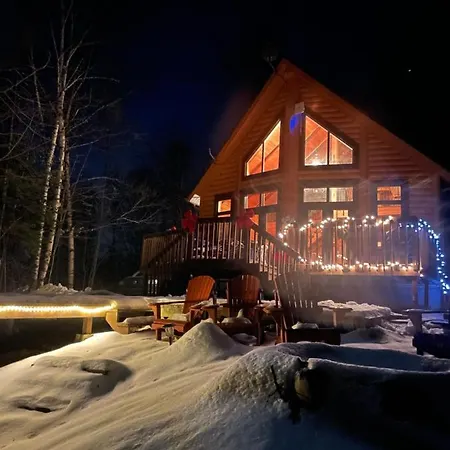 Joy'S Chalet - Hottub, Lake, & Cottage Val-des-Bois Exterior photo